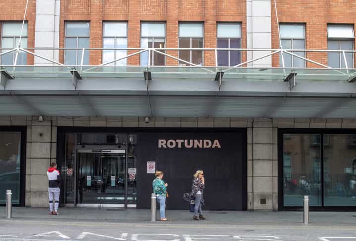 ‘One in a million’ identical triplets were born in the Rotunda Hospital yesterday