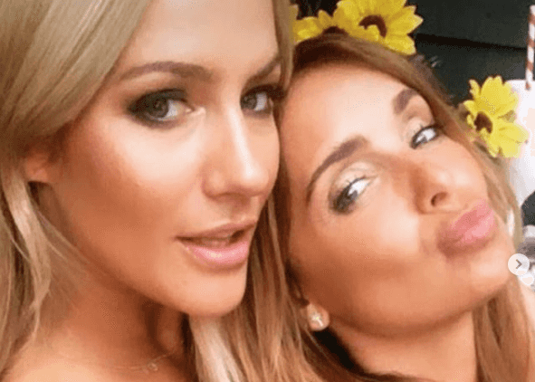 Louise Redknapp shares an emotional tribute to her dear friend Caroline Flack