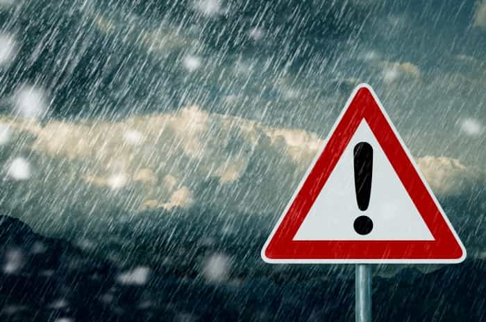 Met Eireann has extended the orange and yellow warnings for the whole country