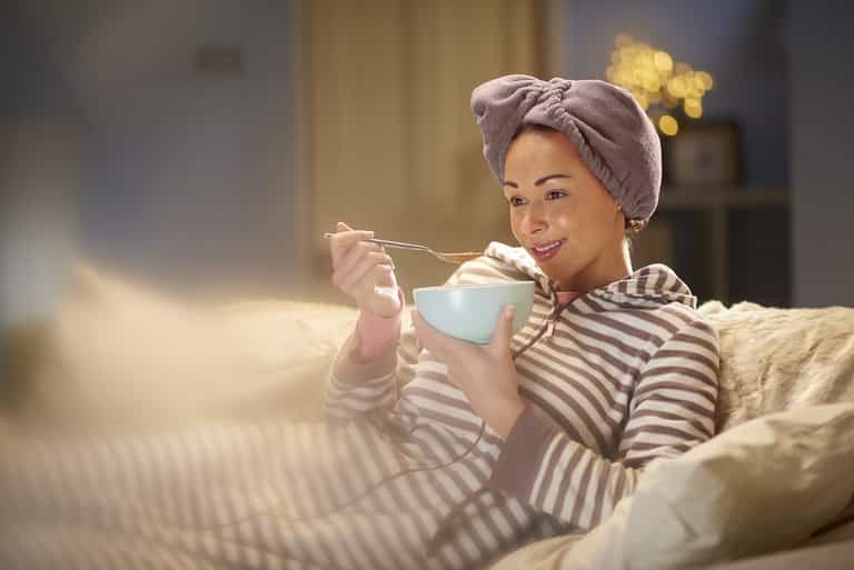 I’ll be tired in the morning, but as a mum I stay up late to get some time to myself