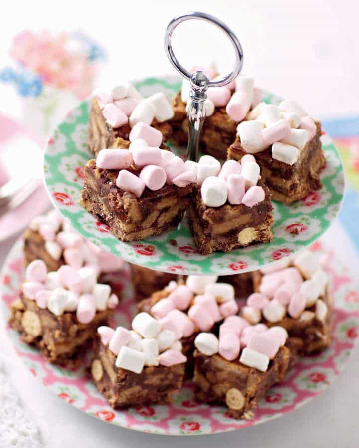 No bake Choc Bloc Biscuit Cake recipe that all the family will enjoy tucking in to