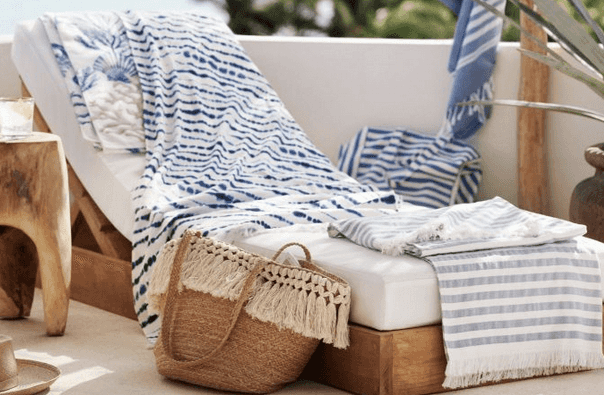 H&M Home’s new collection is about to turn your garden or terrace into a chic seaside hotel