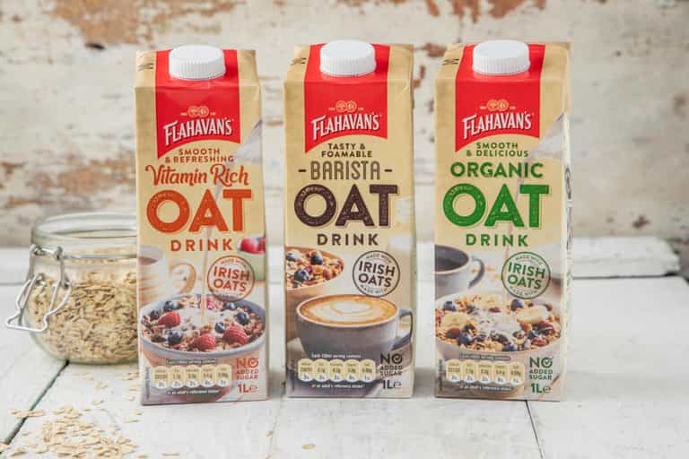 Your latte and morning porridge is about to get an upgrade – meet Flahavan’s new Oat Drink range