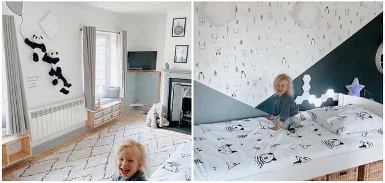 Stacey Solomon reveals the amazing DIY work she did with son Rex’ new bedroom