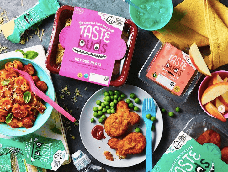 M&S has relaunched their Taste Bud range for kids – with tons of yummy meals and lunchbox ideas
