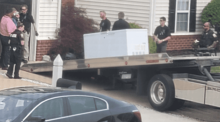 Parents arrested for keeping the body of their young son in a freezer for nearly two years