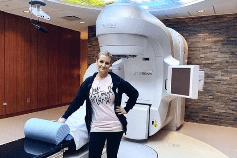 Brave cancer survivor encourages breastfeeding mothers to investigate ‘clogged ducts’ further
