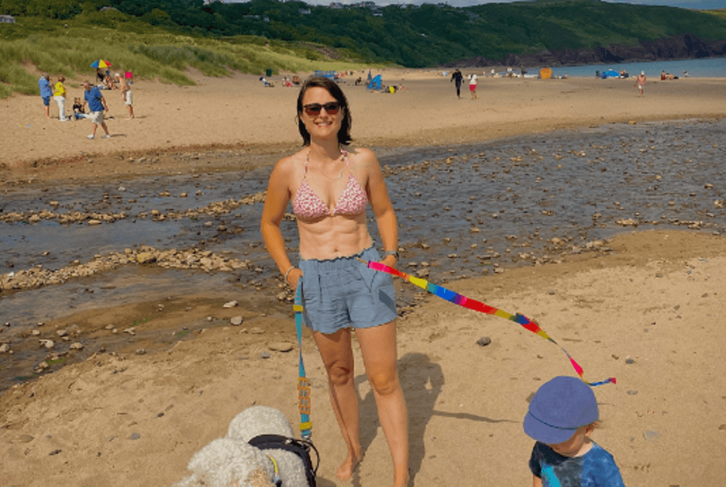 “My son is not on a leash, but so what if he was?” – ITV reporter Michelle Owen responds to online criticism