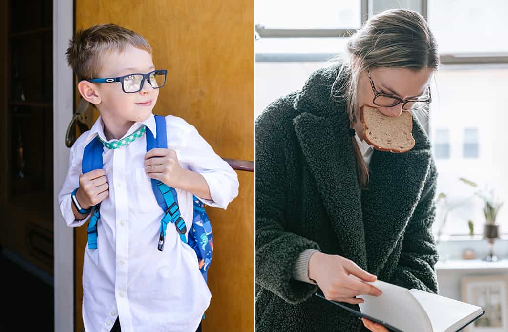 I’m the hot mess mum who didn’t get a photo of her kid on their first day back at school
