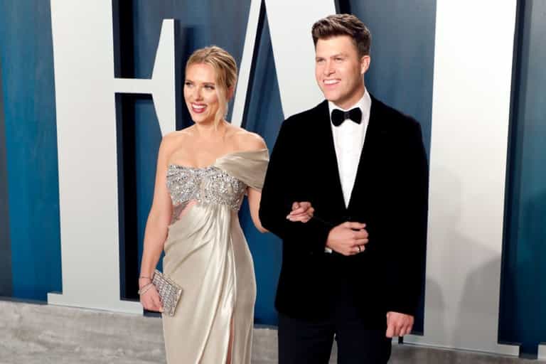 Scarlett Johansson and Colin Jost welcome their first child together