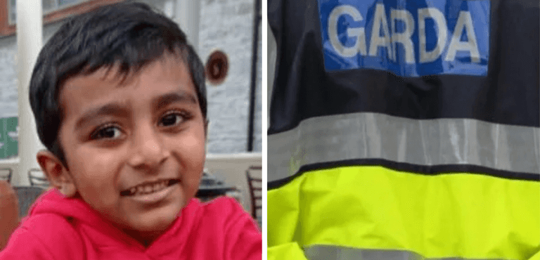 Gardaí are seeking the public’s help in locating missing 4-year-old