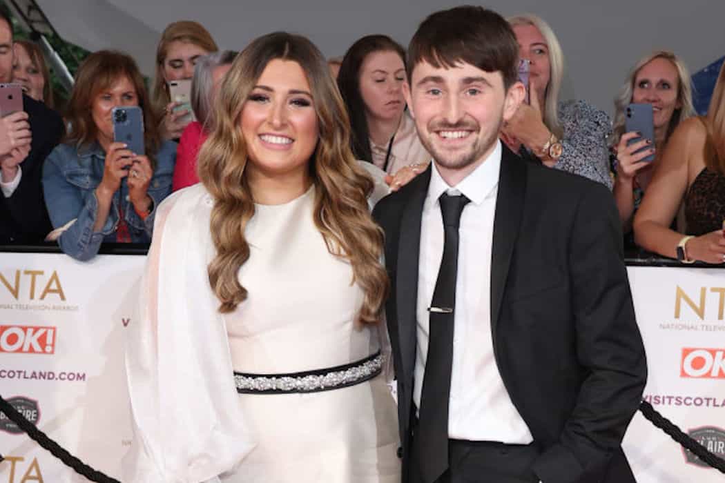 Gogglebox star Pete Sandiford and partner Paige welcome their first child