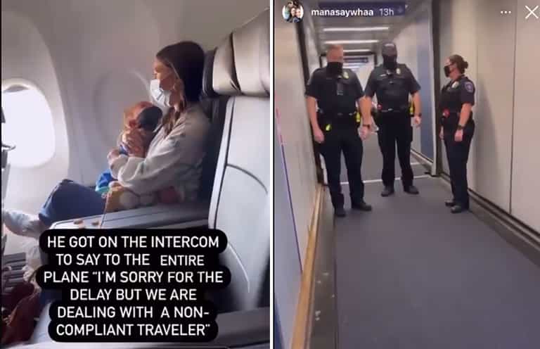 American Airlines respond after asthmatic toddler thrown off flight for no mask