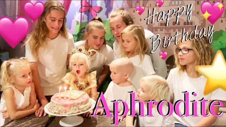 This YouTuber spent $5k on her four-year-old’s birthday