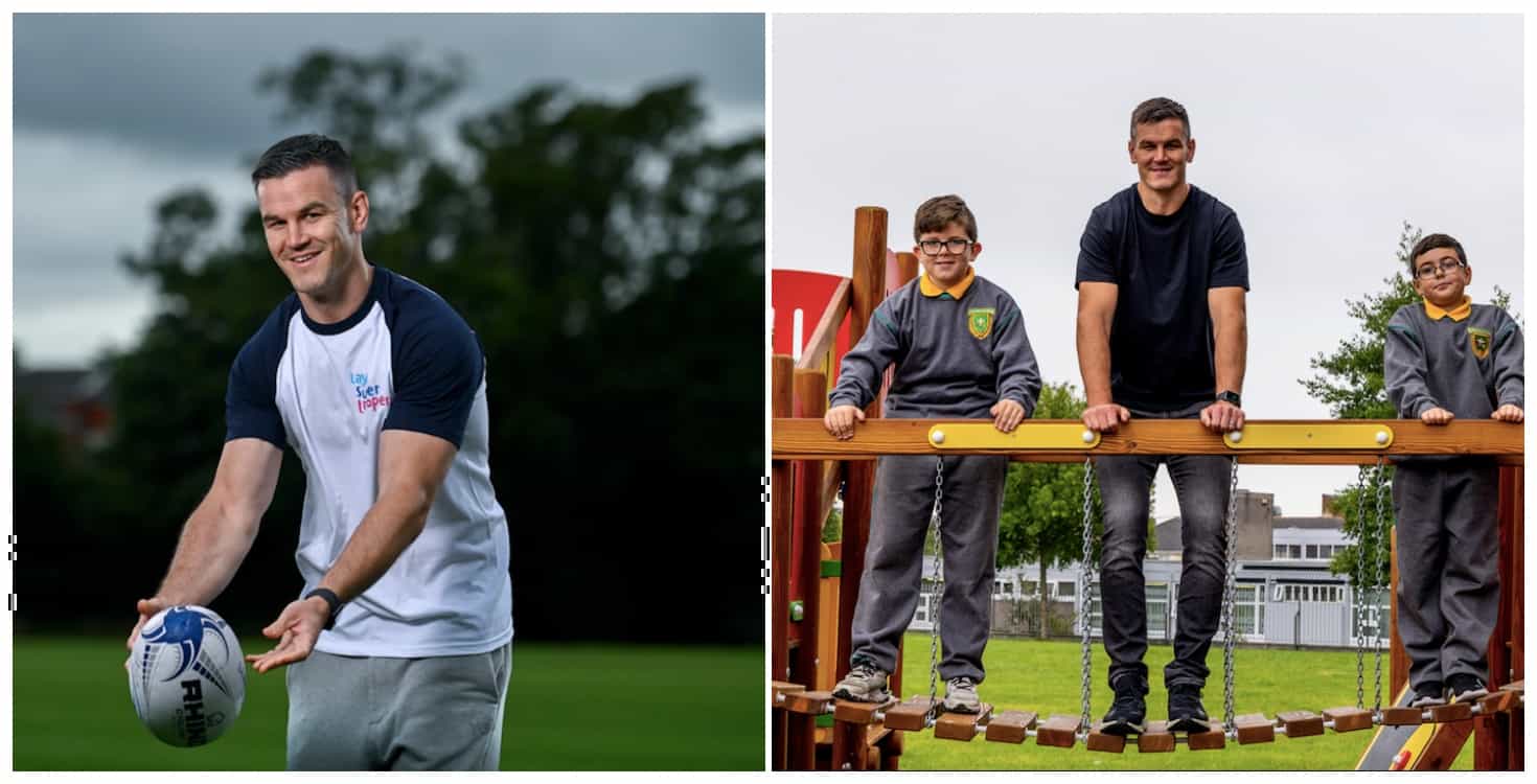 “As a dad, I feel so passionate about it” – Johnny Sexton on teaching kids healthy habits