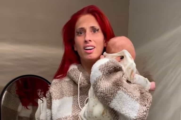 Stacey Solomon mortified after walking around shop in see through leggings