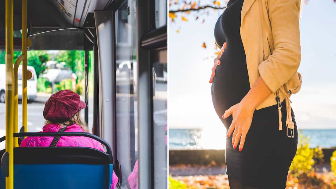 Pregnant woman calls out stranger who told her she was unfit to be a mum