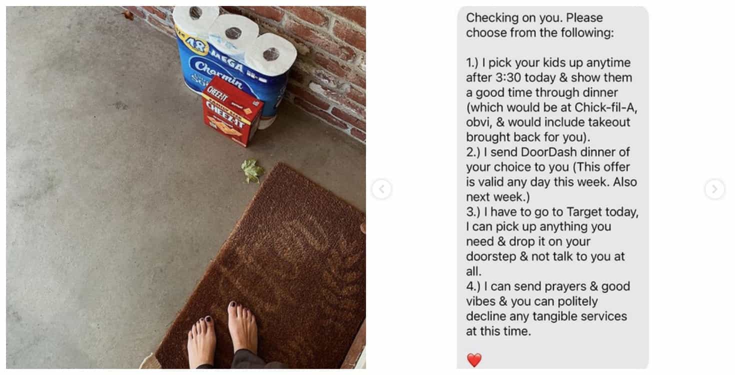 Supporting a friend suffering a miscarriage can be this beautifully simple