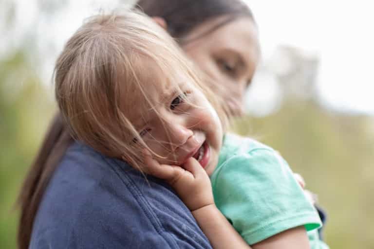 Mum begs people not to kiss babies after herpes virus makes daughter severely ill