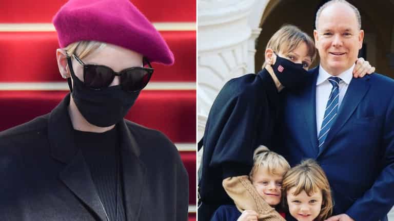 Princess Charlene’s father says she is “very vulnerable” after losing half her body weight
