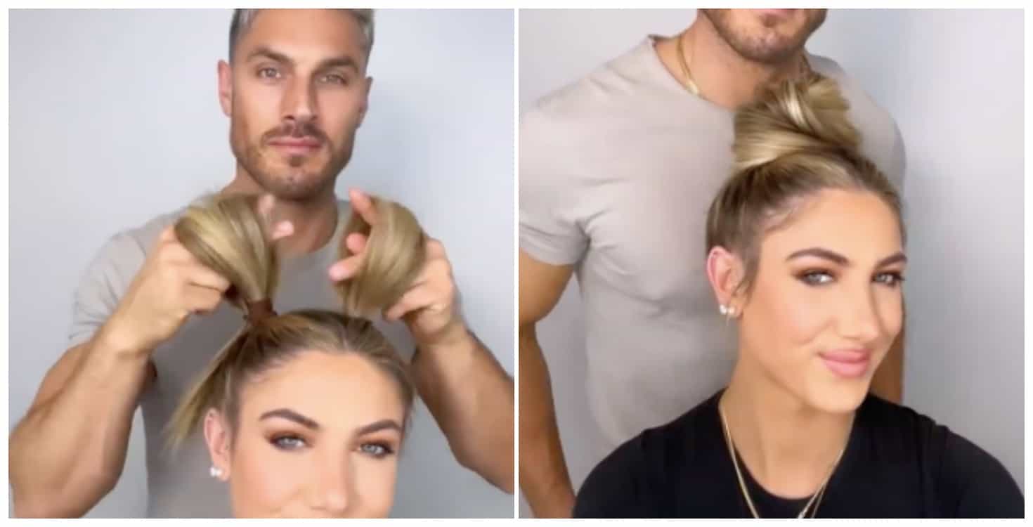 A celebrity hairstylist just shared a genius hack for the perfect messy bun