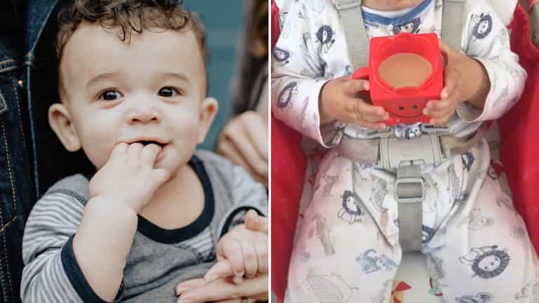 Mum hit with backlash after giving her toddler a cup of tea
