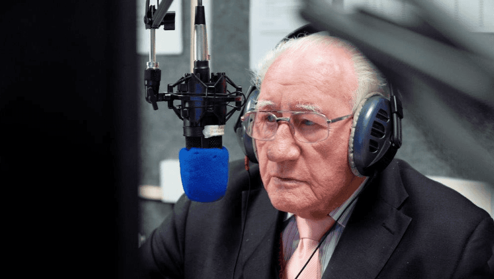 91-year-old Irishman is one of the oldest DJs spinning on UK radio
