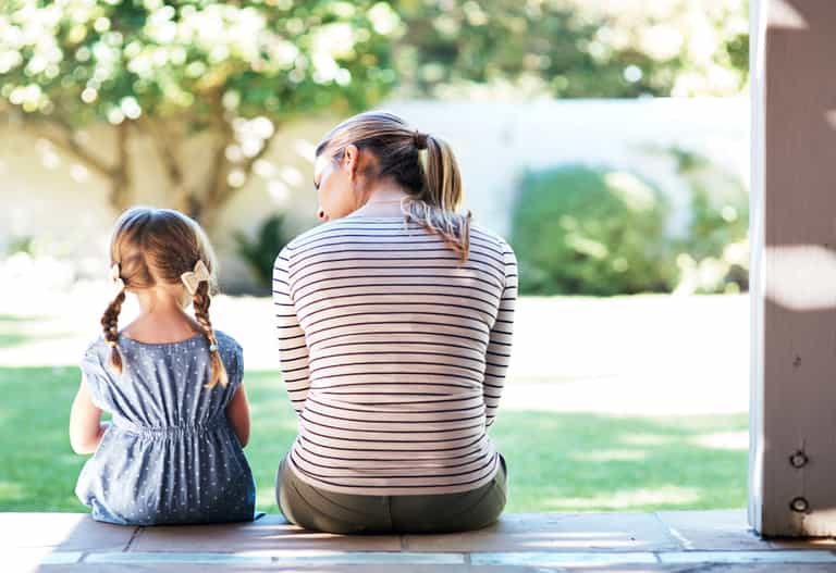 Is it wrong to let my toddler play in the garden on her own? My neighbour says it is neglect