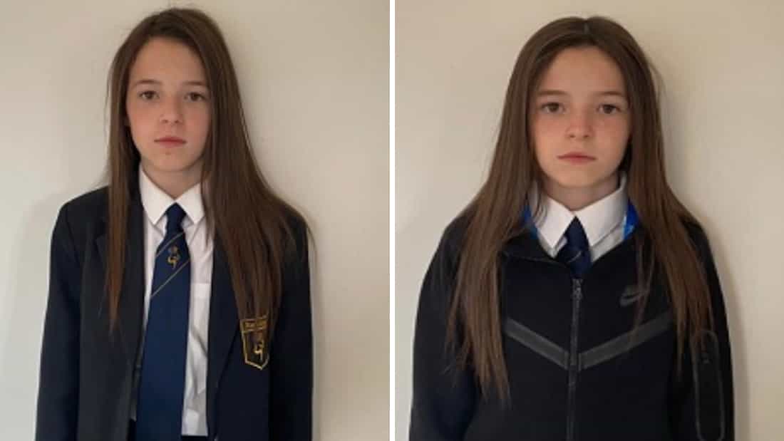 Search underway after 11-year-old twin girls go missing