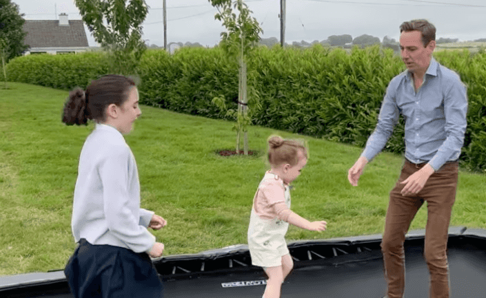 Ryan Tubridy has moving reunion with Toy Show star Saoirse Ruane