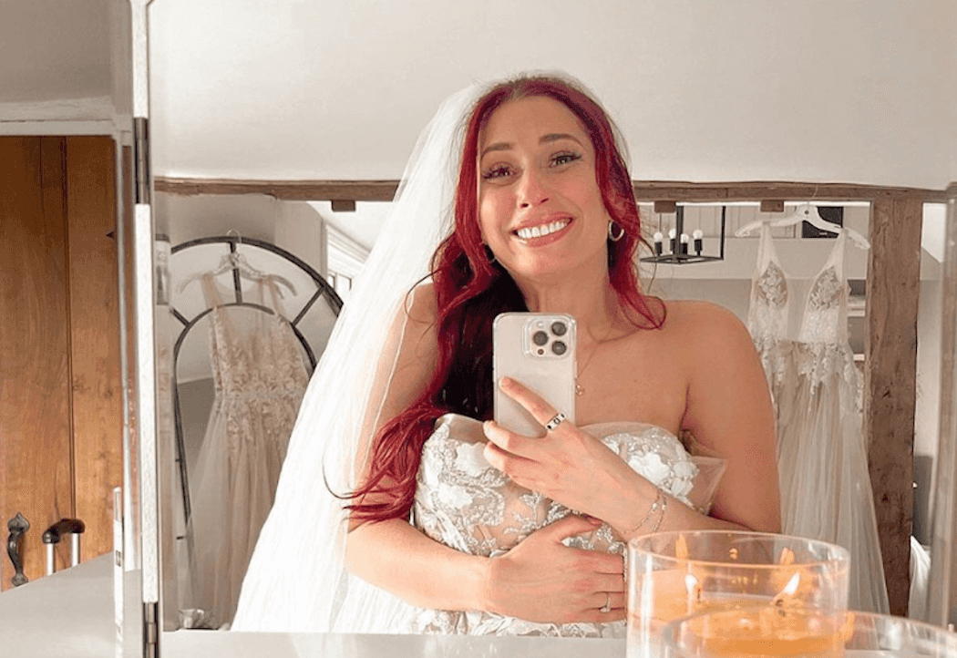 Stacey Solomon shows off her stunning wedding hair transformation