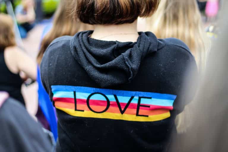 Teenagers left in tears after abuse from protesters at Pride event in Mayo