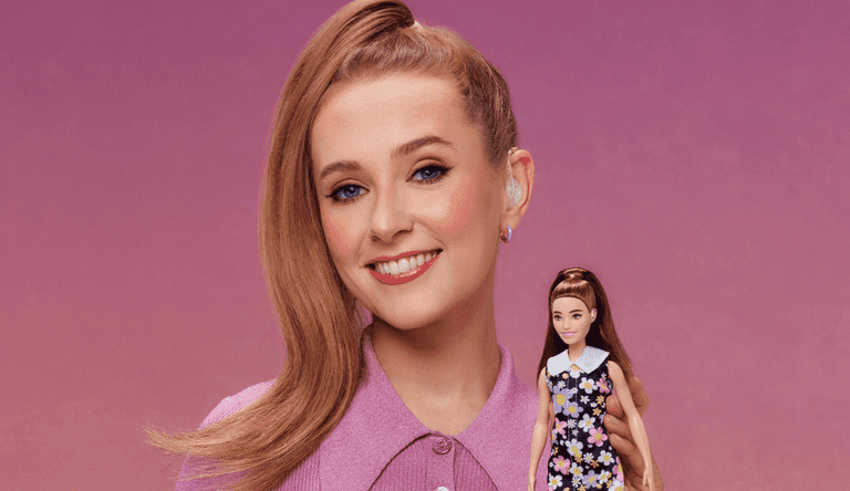 Rose Ayling-Ellis unveils the first Barbie doll with hearing aids