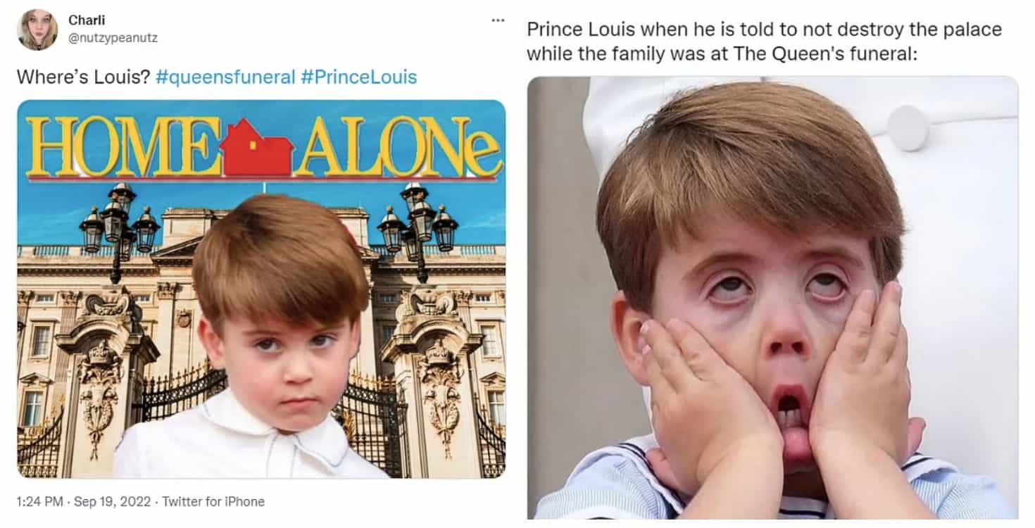 “Home alone” – hilarious Prince Louis memes are taking over the internet