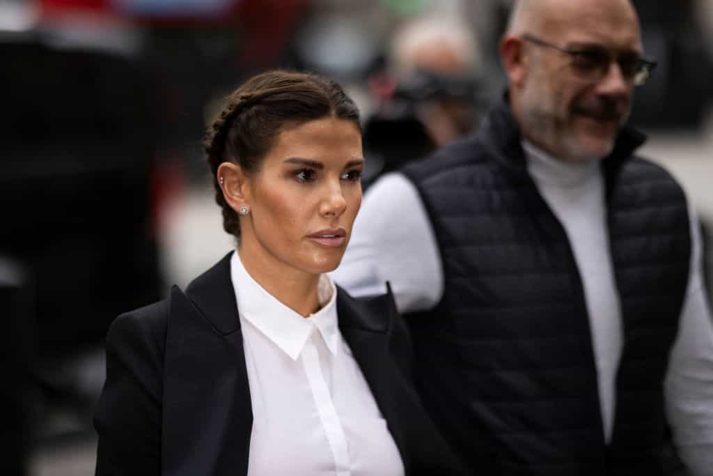 Rebekah Vardy ordered to pay 90% of Rooney’s legal costs