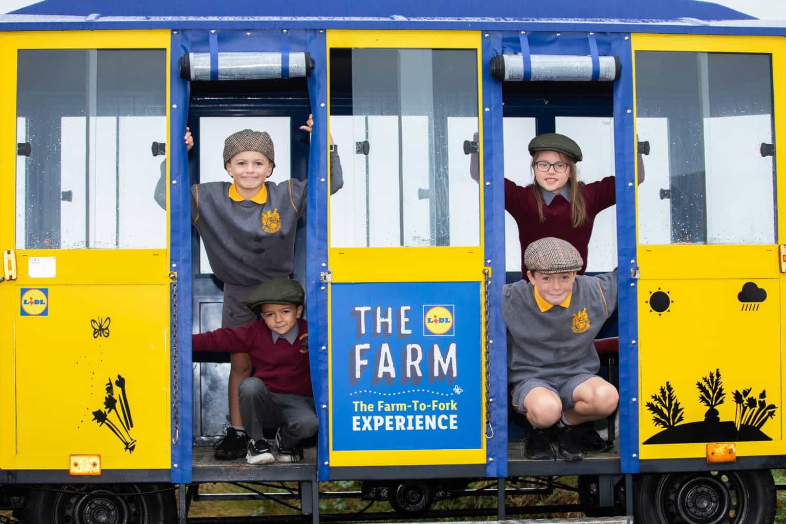 The Lidl Farm has opened for free school tours