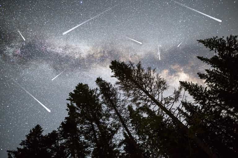 A Meteor shower will be visible over Ireland today