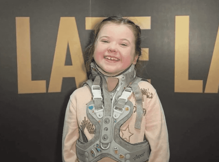 Saoibh from the Toy Show has recorded her song Raining Rainbows