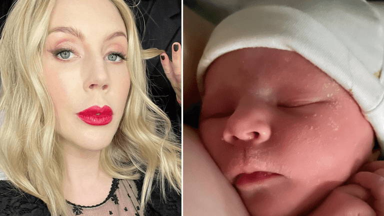 Katherine Ryan has welcomed her third child