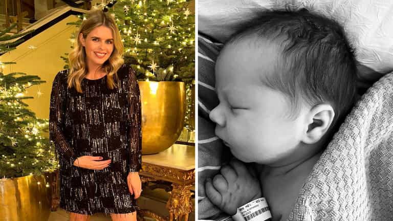It’s a boy! Ailbhe Garrihy gives birth to her second child