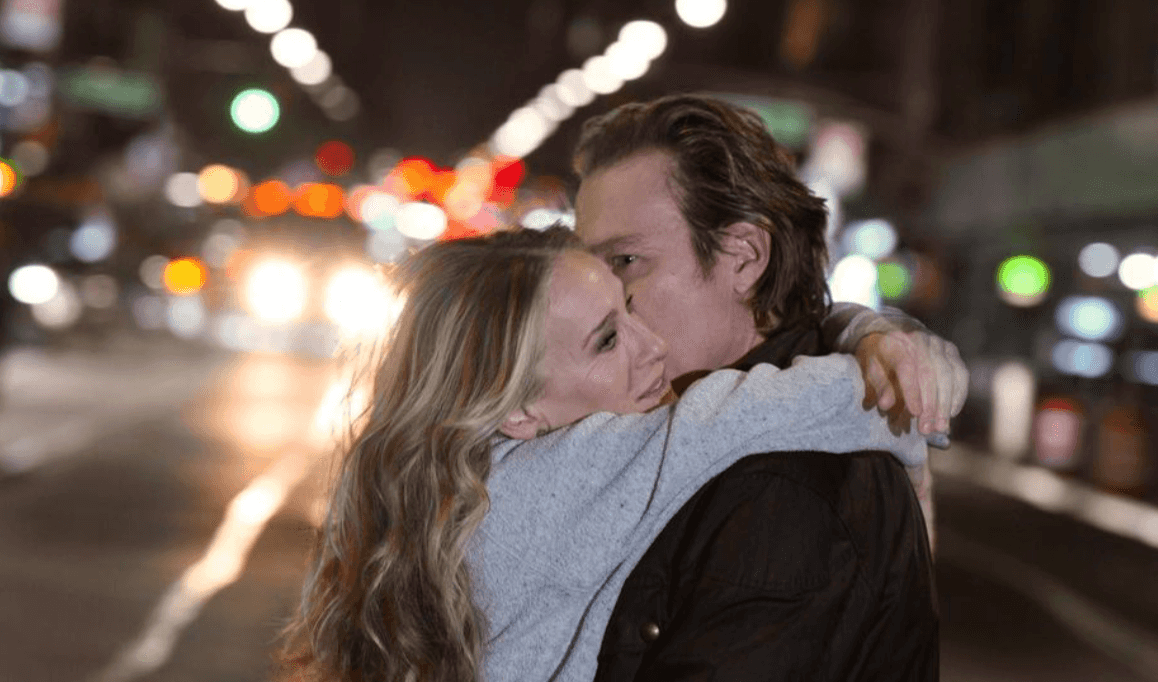 It’s happening – Carrie and Aidan share a kiss in And Just Like That set pictures