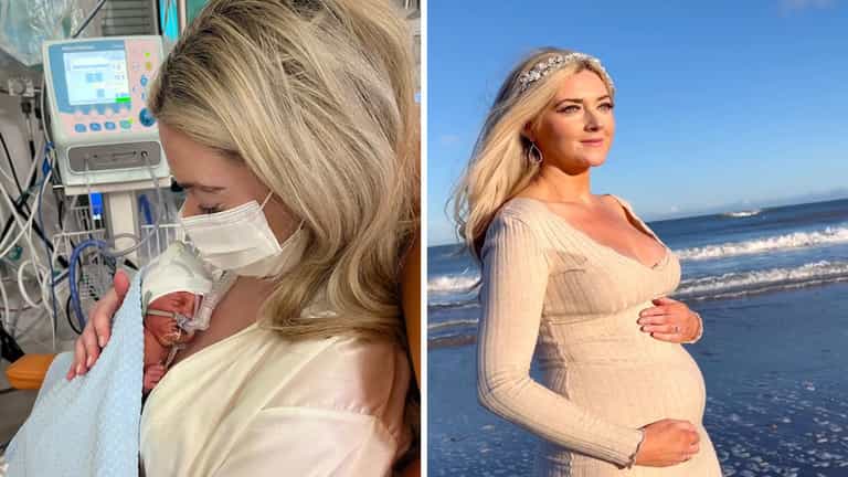 Actress Jenny Dixon gives birth to twin daughters