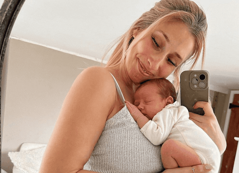 Stacey Solomon gets emotional as baby Belle reaches special milestone