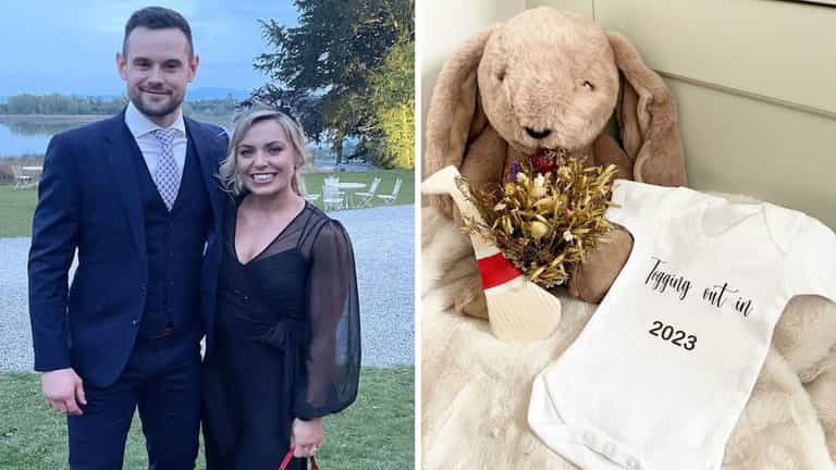 Anna Geary reveals she’s expecting her first child