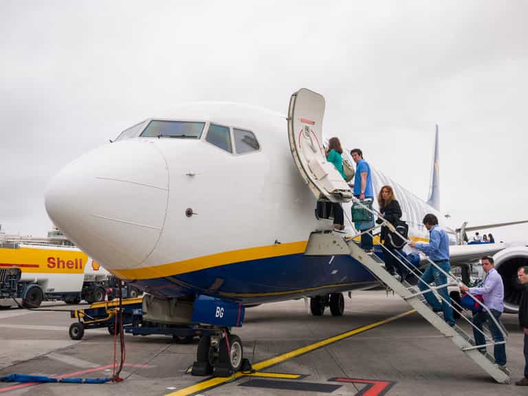 Passengers horrified after man opens plane door mid-flight