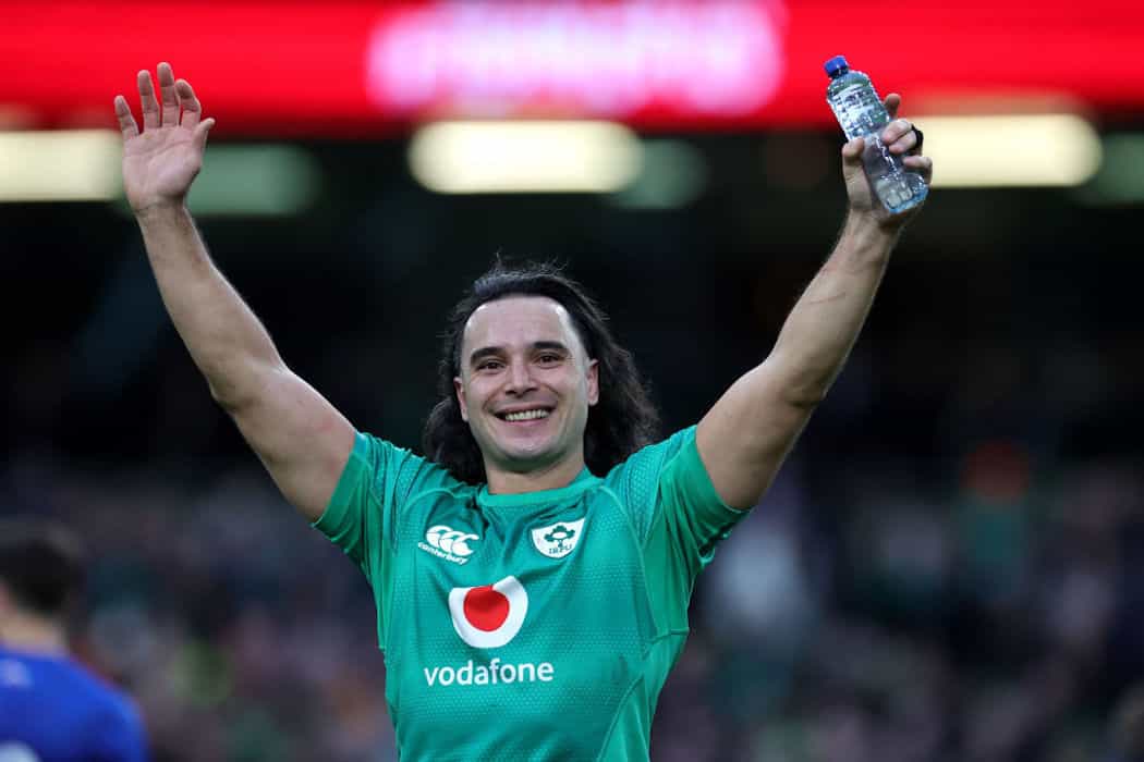 Rugby player James Lowe and wife Arnica welcome their first child