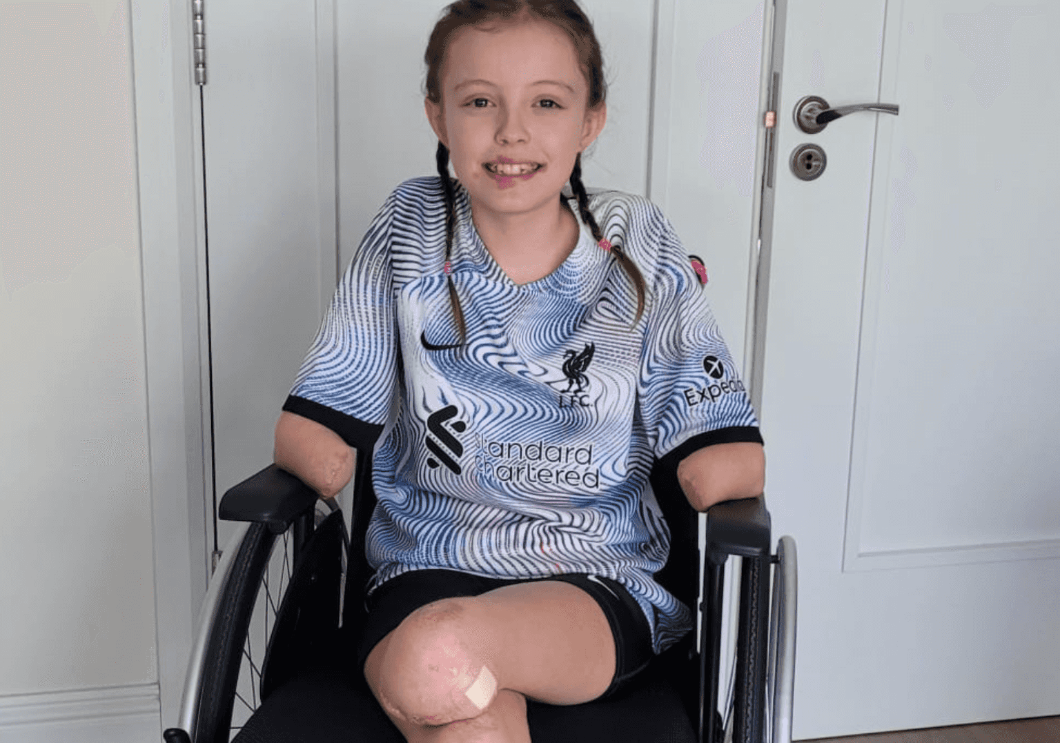 Thousands raised for Dublin girl who lost all four of her limbs