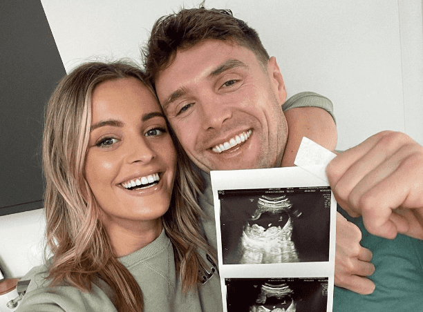 Louise Cooney told her loved ones she was expecting in the most wholesome way