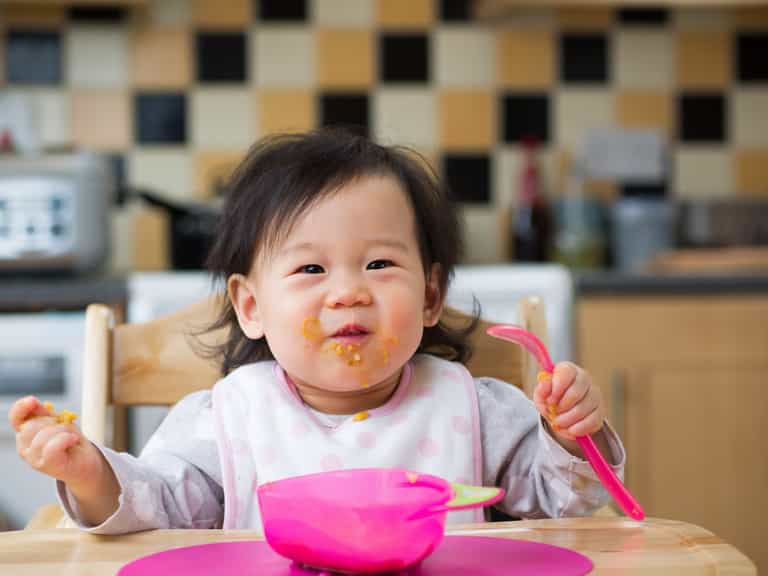 Man sparks debate after slating parents for letting baby make huge mess in restaurant