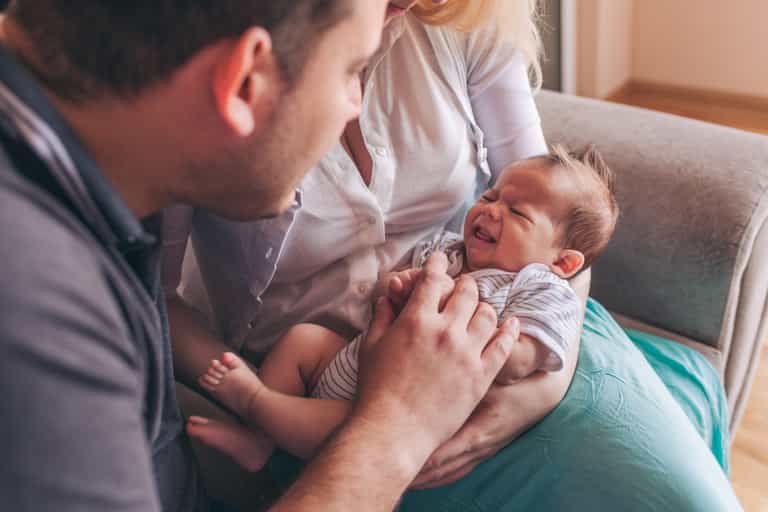 Newborn hack: Specialist reveals quick way to soothe a fussy baby and parents say ‘it works’